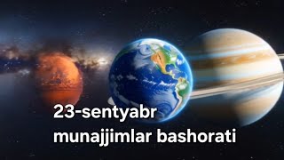 23 sentyabr munajjimlar bashorati 