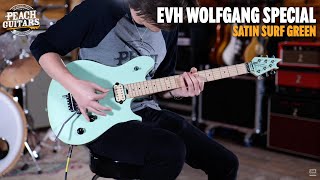 No Talking...Just Tones | EVH Wolfgang Special | Maple - Satin Surf Green