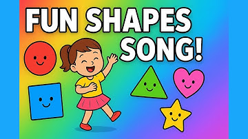 Fun Shapes Song for Kids 🎵 | Learn Circle, Square, Triangle & More with Actions!