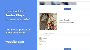 Add an Audio Player To Your Website