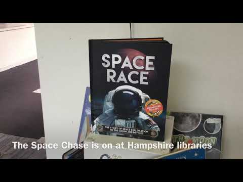 The Space Chase is on at Hampshire libraries