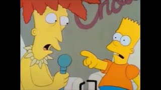 Bart Exposes Sideshow Bob | Krusty Gets Busted - S01E12 | The Simpsons Scene