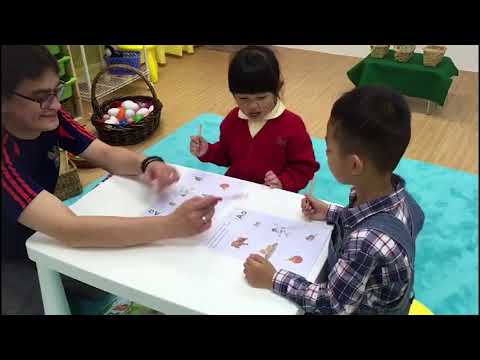 Kindergarten Phonics Class (K1) with Teacher Zion - 一半時間活動遊戲, 一半時間坐定定