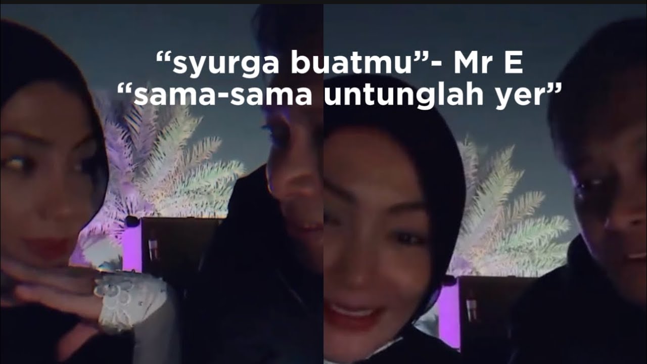 Pandai Mr Ezwan usik isteri tercinta 