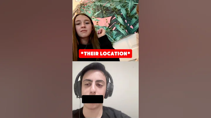 Telling people their location then disappearing on ometv #ometv #prank #trolling #funny