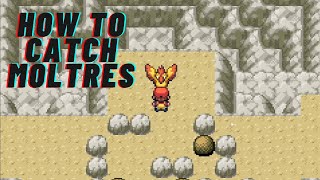 Where to find Moltres in Pokemon FireRed &amp; LeafGreen