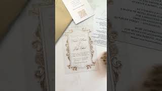 Acrylic Wedding Invitations Prettiest Pixel