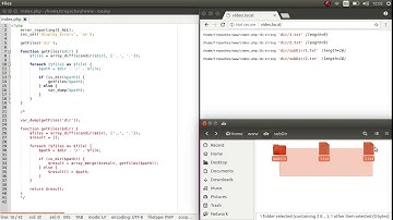 Рекурсивный обход вложенных папок PHP