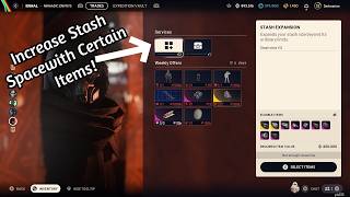 NEW TRADER! Increase Stash Space, and SAFE POCKET for Expedition?!