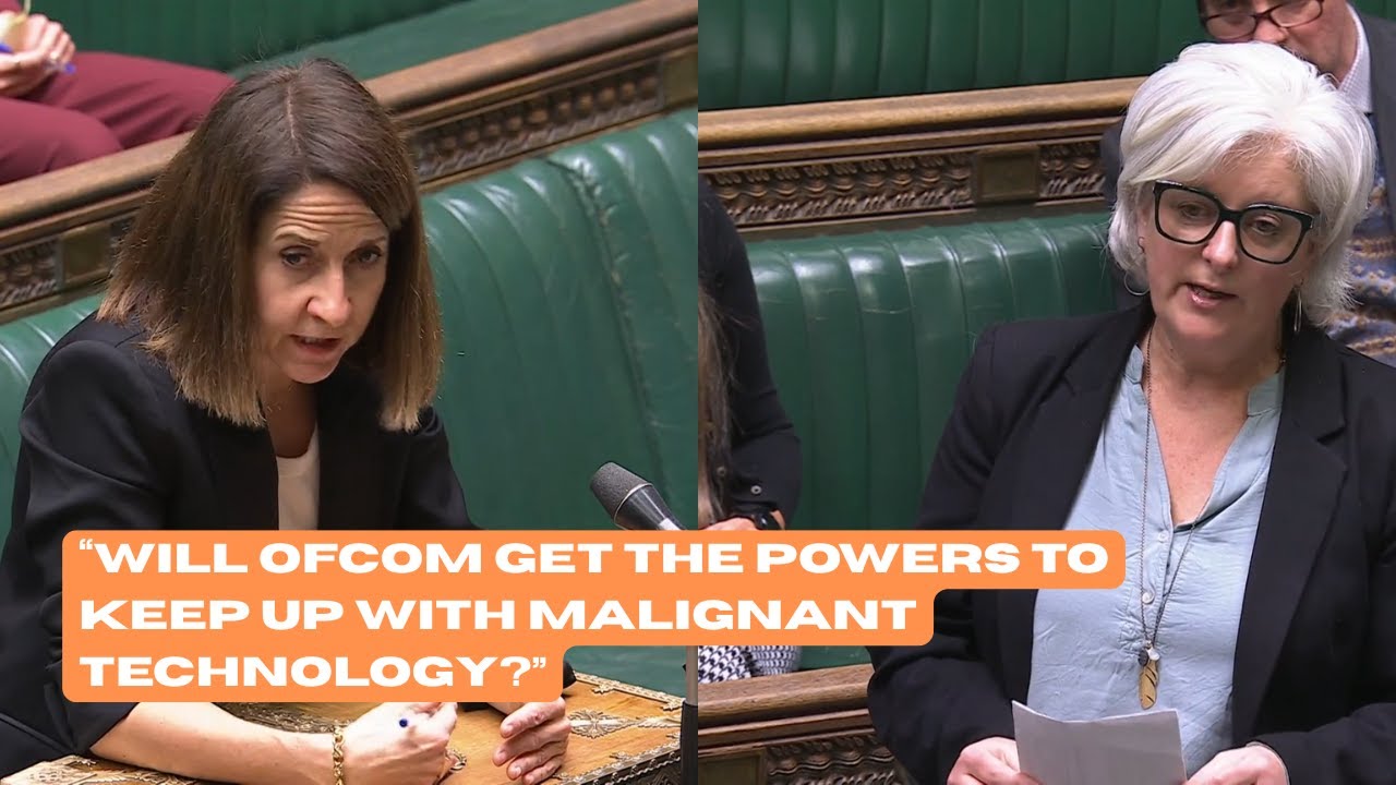 Watch my question to the Technology Secretary about Grok