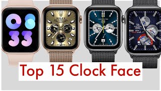 Top 15 Clock Face For Apple Watch Beautiful | Clockology #1