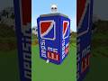 Minecraft Soda House Build Battle - Noob vs Pro vs Hacker vs God #shorts #minecraft
