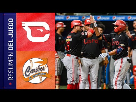 Cardenales de Lara vs Caribes de Anzoátegui | 23 de noviembre 2023