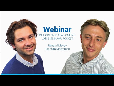 AFAS Software - Webinar: van SMS naar Pocket