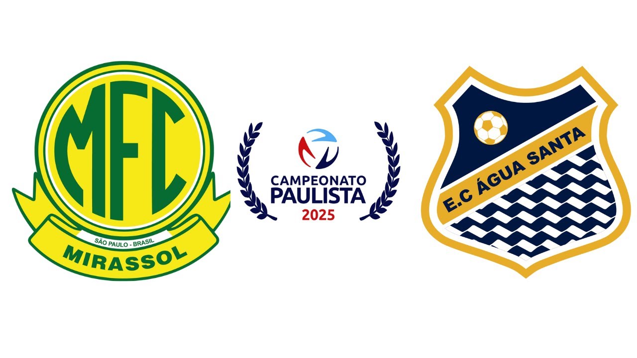 MIRASSOL X ÁGUA SANTA CAMPEONATO PAULISTA AO VIVO - YouTube