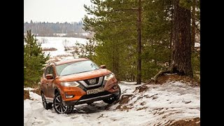 Тест-драйв Nissan X-Trail 2019. Снег, грязь, бездорожье...