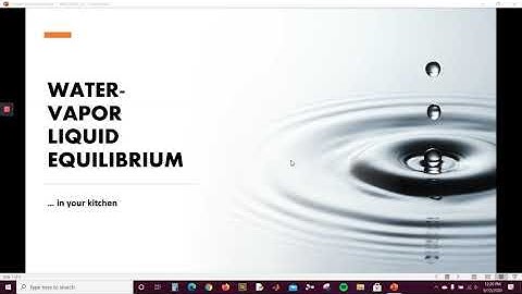 Water Vapor Equilibrium- Fitting Data to Antoine