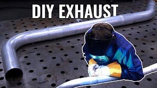 How to Build your own Custom Exhaust  The EASY DIY Way