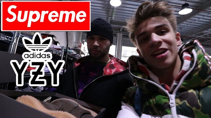 I've got SUPREME YEEZYS!! - Crazy Supreme x Adidas Yeezy custom unboxing  Instagram AD Yeezys EXPOSED 