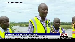 Unra Assesses Katonga Bridge Flood Damage