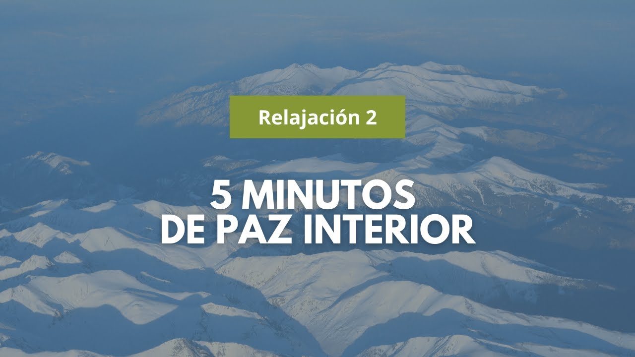 Meditación guiada : 5 minutos de paz interior - YouTube