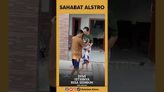 KISAH SEORANG BAPAK-BAPAK Yang Begitu Setianya Merawat Istrinya Yang Sakit