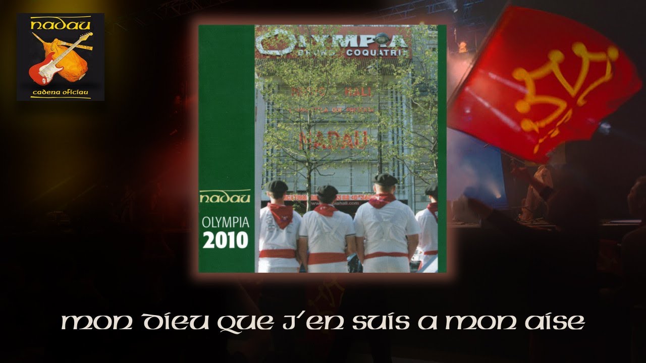 Parole Nadau Mon Dieu Que J'en Suis A Mon Aise