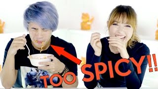 SPICY NOODLE CHALLENGE with Jannine Weigel