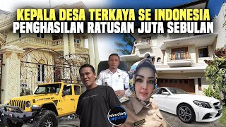 GAK BUTUH MOTOR NMAX MERAH! Inilah Kepala Desa Terkaya Punya Rumah Mewah & Koleksi Mobil Super Mewah