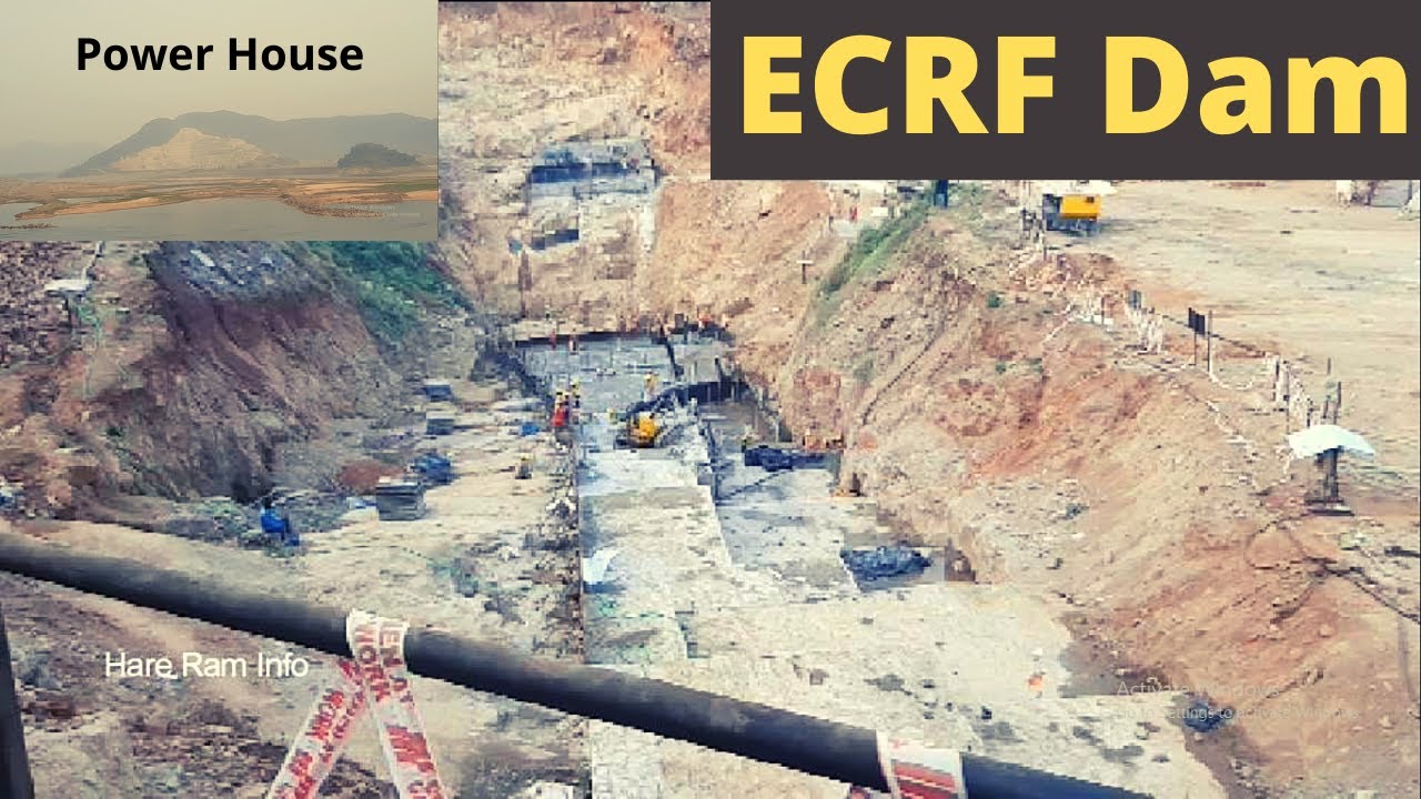 ECRF Dam Concrete Works || Polavaram Project || Hare Ram Info