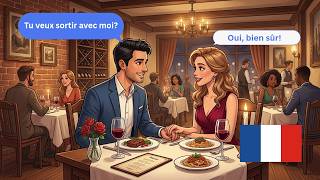 Learn French with Easy Conversations [A1-A2] Dating and Meeting up