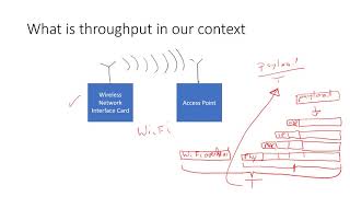 Building a throughput model