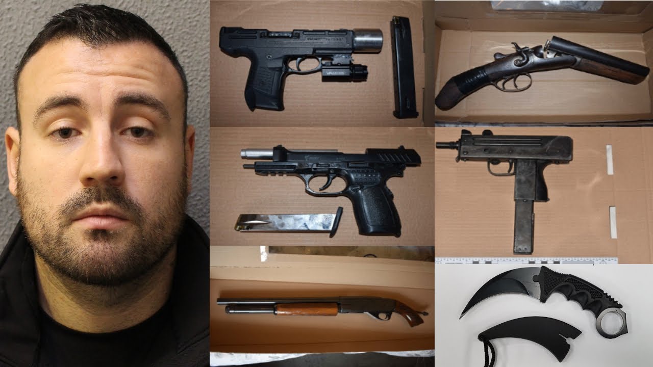 Man Jailed To 8 Years For Possessing 26 Illegal Firearms & Tells Police 'It Became An Addiction'