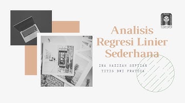 Praktikum Analisis Regresi Terapan - Modul 2 - Analisis Regresi Linier Sederhana