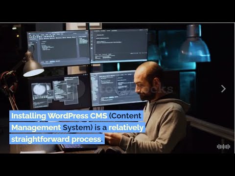 How to install a WordPress CMS - YouTube