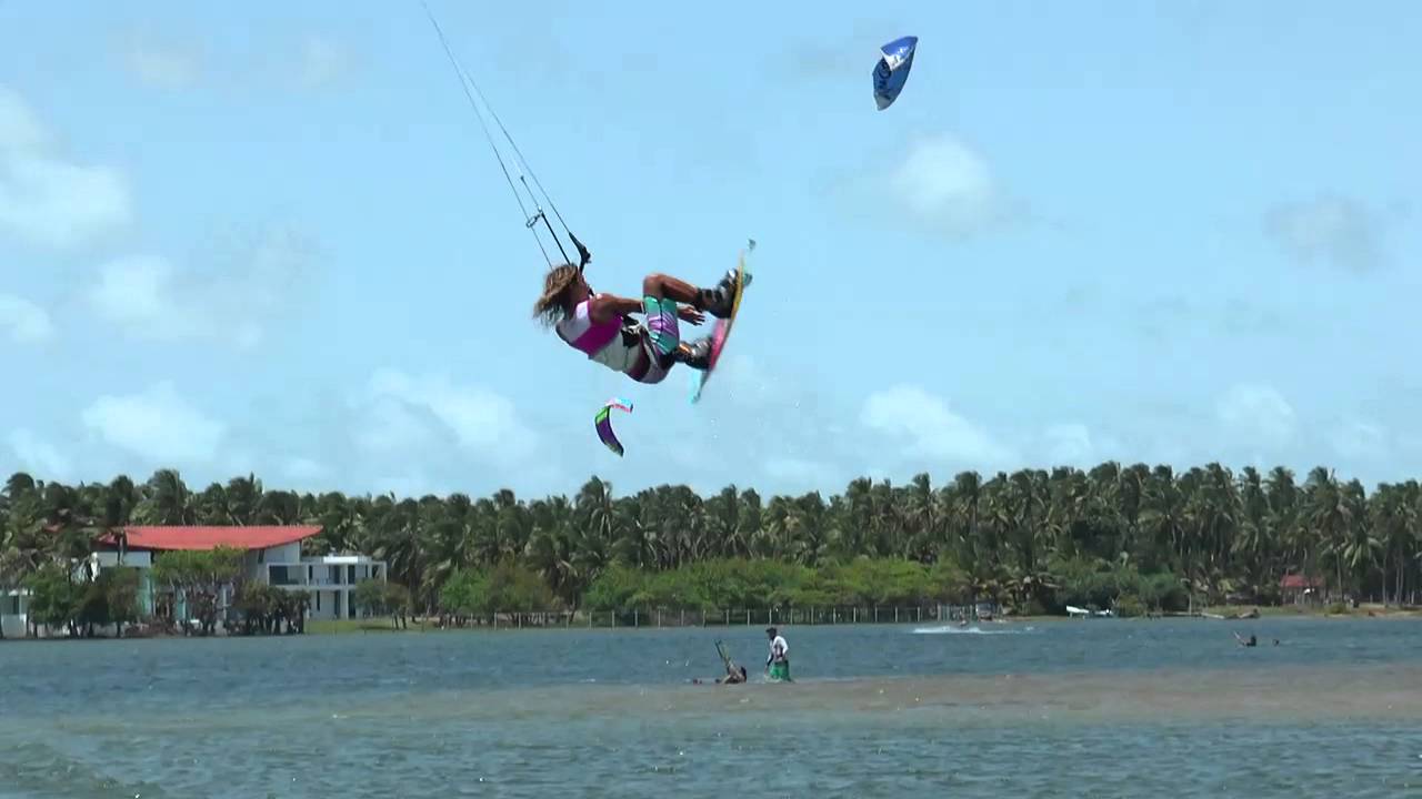 Kitesurfing Technique - Roast Beef Back Roll