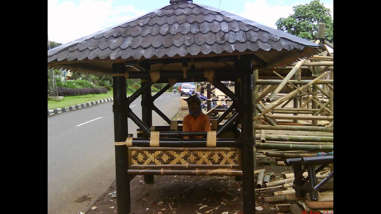 Gazebo Bambu di Bali, Gazebo Bambu Bandung, Gazebo Bambu ...