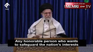 Khamenei: We Must Not Negotiate with U.S.; Trump Wants to Use Negotiations for His Own Personal Gain