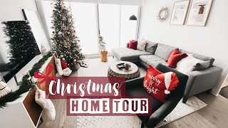 Apartment Christmas Decorations \/\/ Holiday Home Tour Vlog 2019 | Rachael Jade