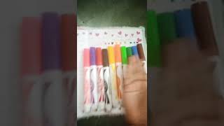 Try Out Markers And Mechanical Pencil Donut Shownut