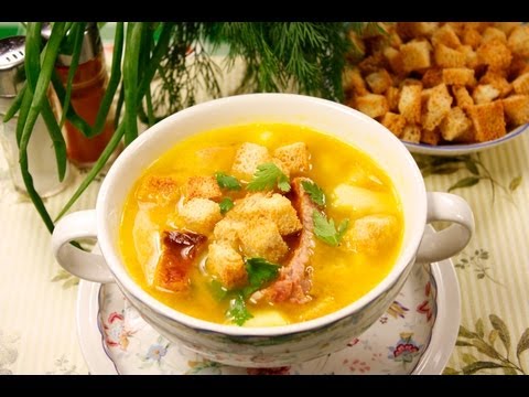 Видео рецепт Суп из копченостей