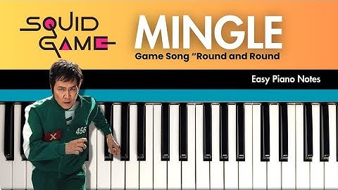 Mingle Game Song (Round and Round) | Squid Game Season 2 | Easy Piano Tutorial