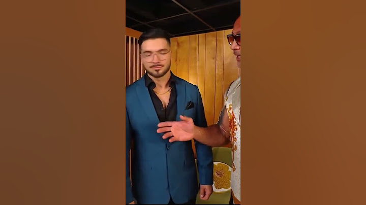 Ethan Page meets The Rock #wwe #nxt #wrestling