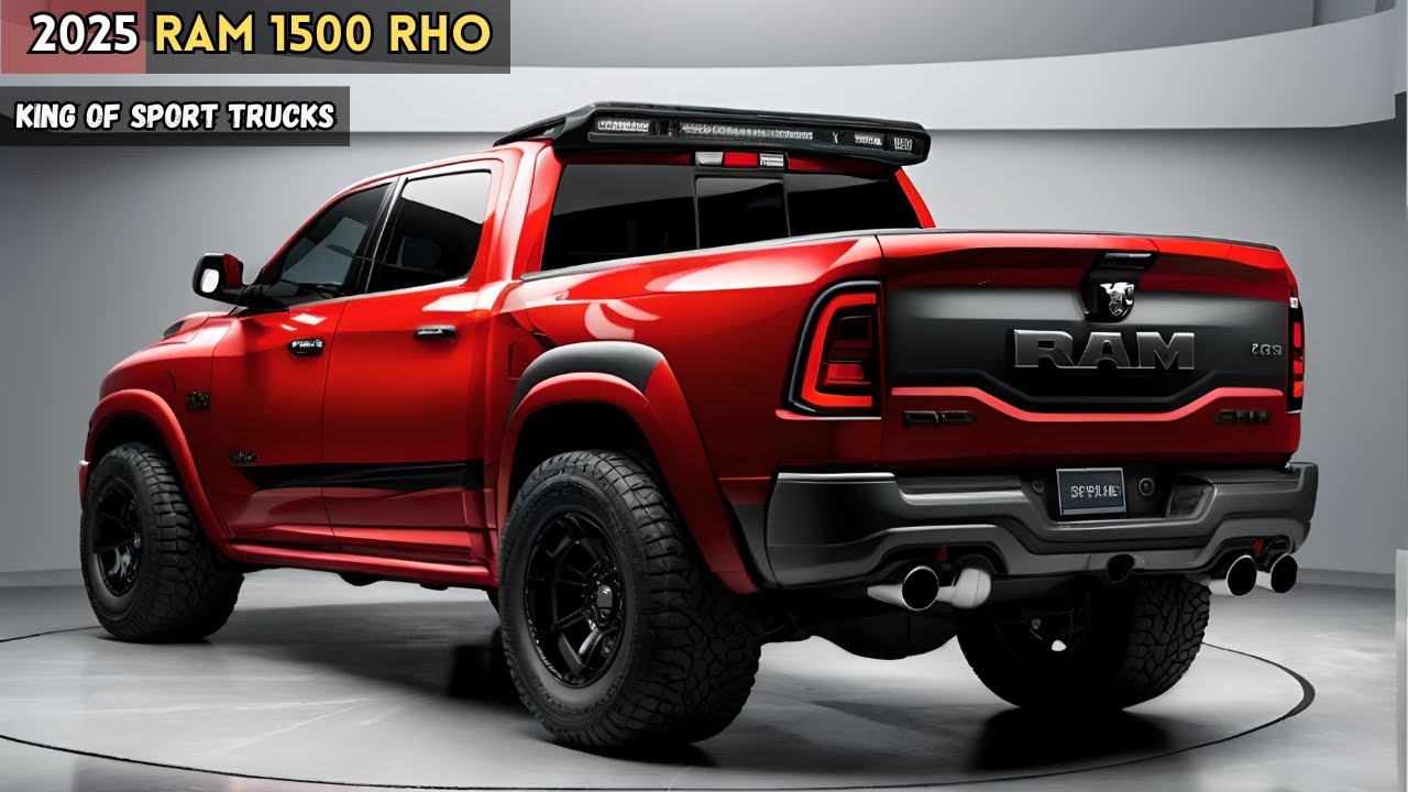 Unveiling the 2025 Ram 1500 RHO: The New King of Sport Trucks! - YouTube