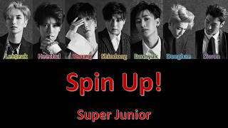 Super Junior Spin Up! Lyrics
