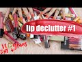 VLOGMAS DAY 4 // Lip Declutter #1 | Lip Balms, Lip Liners, Lip Gloss, & More!