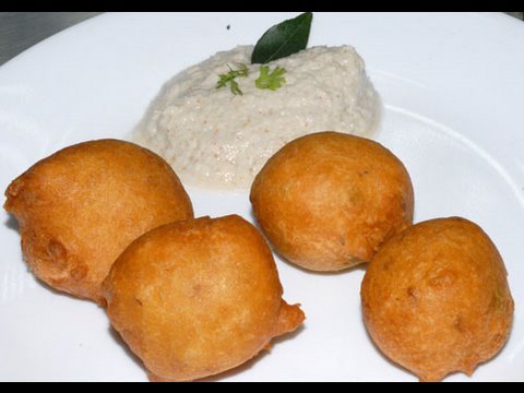 Mysore Bonda - By VahChef @ VahRehVah.com