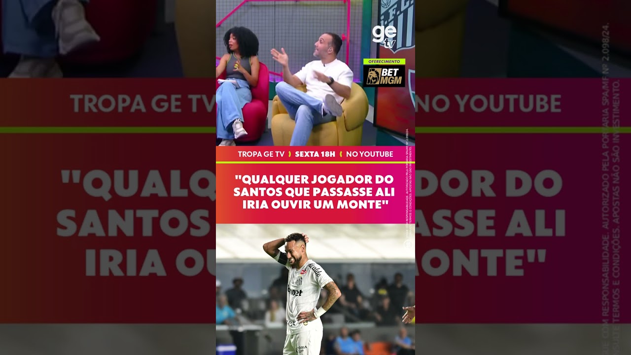 AS CRÍTICAS ESTÃO SENDO JUSTAS AO SANTOS? 👀🤔 | #shorts | ge tv