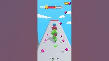 Blob Runner 3D - Level 1 - Gameplay Walkthrough (Android & iOS) #Shorts