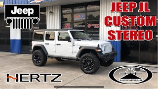 Client Upgrades JL-chassis Jeep Audio System